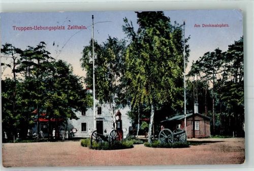 Zeithain 1917 Truppenübungsplatz Denkmalsplatz