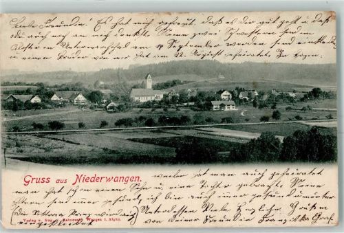 Niederwangen 1905