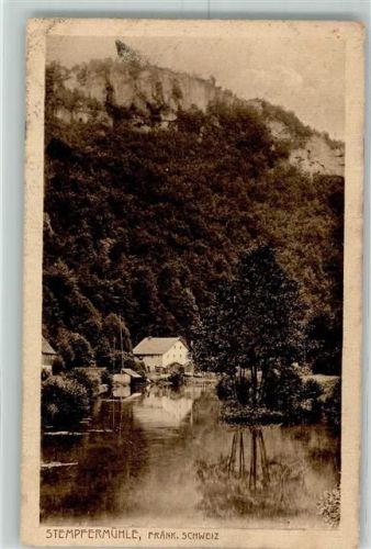 Stempfermühle 1910 Teich Felswand
