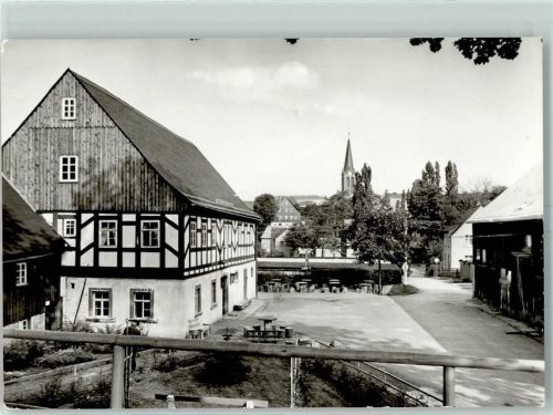 08297 O9151 Dorfchemnitz b Stollberg, Erzgeb - Dorfmuseum Knochenstampfe