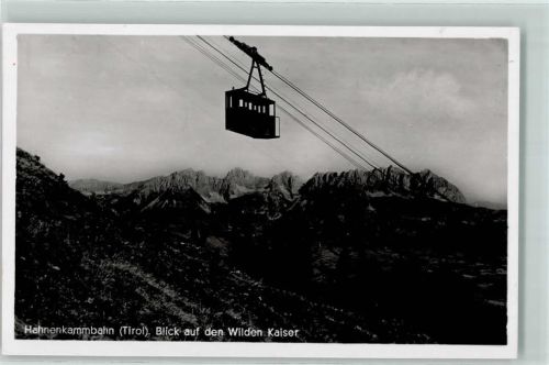 Kitzbühel Seilbahn Hahnenkammbahn Wilder Kaiser Gondel