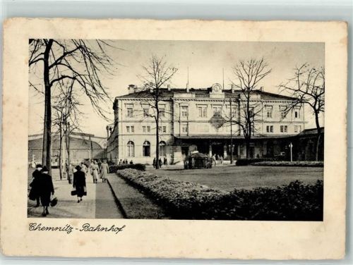Chemnitz Bahnhof Vorplatz