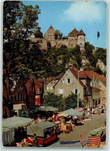 Heidenheim Markt am Wedelgraben Marktszene