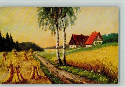 Nr. 1456 von E. Jahn - Hochsommer AK