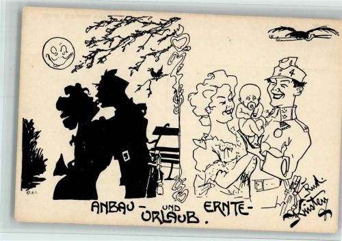 Nr. 13 sign Kirsten - Deutschmeister-Witwen und Waisenstiftung (Aktion im Felde) Militär Karikatur Künstlerkarte