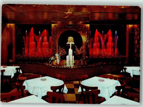 Altenberg Gasthaus Gastraum Wasserspiele Deutscher Märchenwald