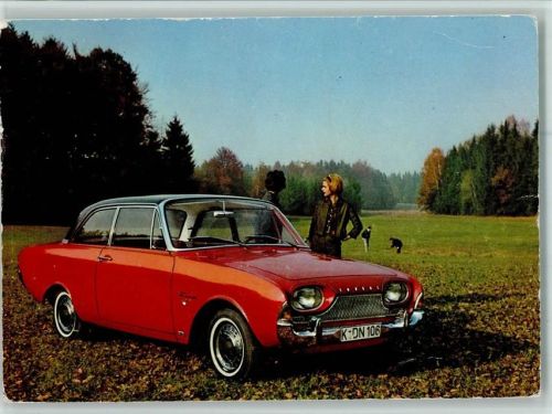 Taunus 17 M AK Werbung Auto