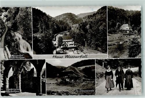 Lierbach Wasserfall Allerheiligen Klosterruine Haus Wasserfall