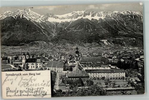 6020 Innsbruck 1904 - Kirchen Schloss