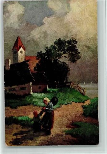Verlag ASM Serie 564 - Fischerdorf , Mutter und Kind