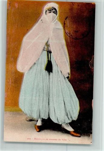 Nr. 202 Mauresque en costume de Ville AK