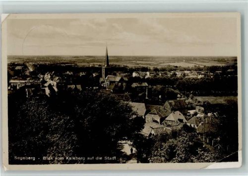 Bad Segeberg Blick vom Kalkberg auf die Stadt