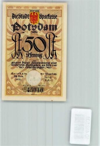 Potsdam Notgeld Soldat Pferd