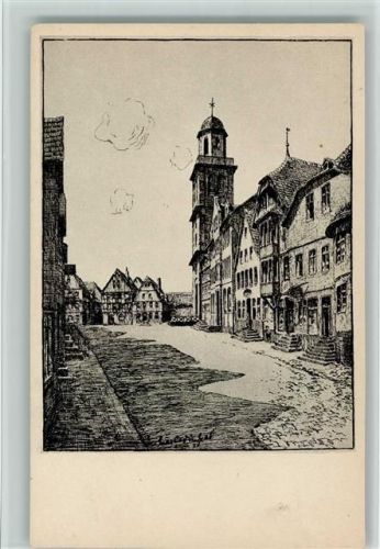 Lauterbach 1919 sign Winkel - Marktplatz