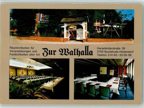 Hedendorf Zur Walhalla Innenansicht