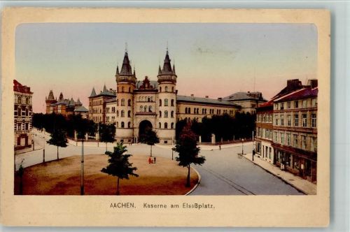 Aachen Kaserne am Elsaßplatz AK