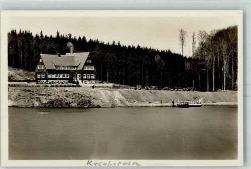 Kriebstein Zschopautalsperre Ausflugsschiff