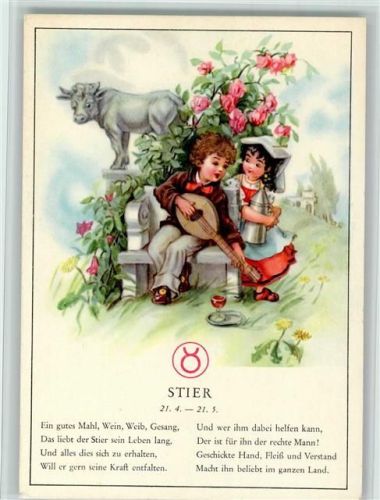 Stier - Serie 510-5 - gute Erhaltung