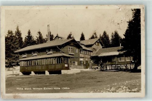 Eicherthütte Hohe Wand Hüttenstempel