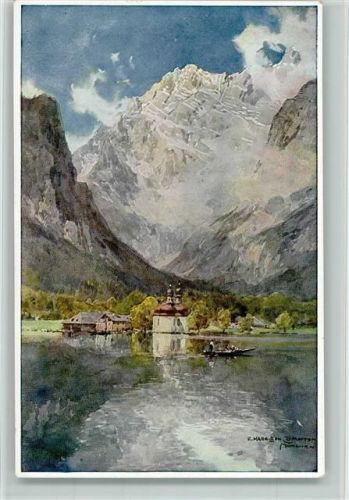 Alpiner Kunstverlag Richter Nr. 41 - Bartholomä , gute Erhaltung