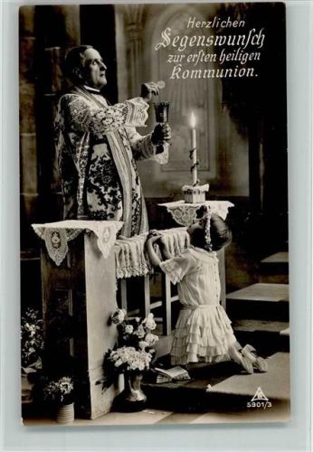 1929 Photochemie serie 3901-3 - Abendmahl , gute Erhaltung