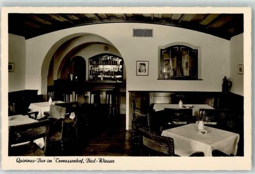 Bad Wiessee Gasthaus Terrassenhof Quirinus-Bar Gastraum