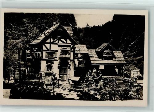 Hrensko Wasserspielwerk des Hotel Mühle , gute Erhaltung