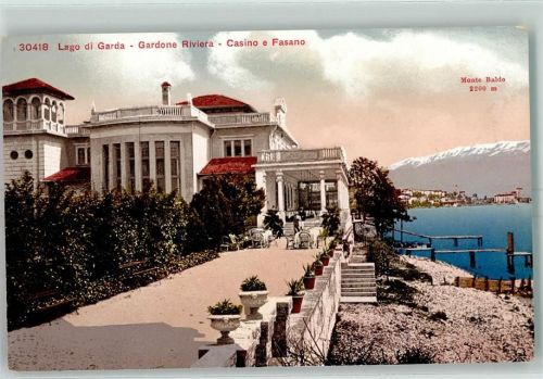 Gardone Riviera Lago di Garda Casino e Fasano Monte Baldo
