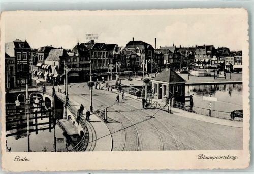 Leiden Blauwpoorts Brücke Klappbrücke