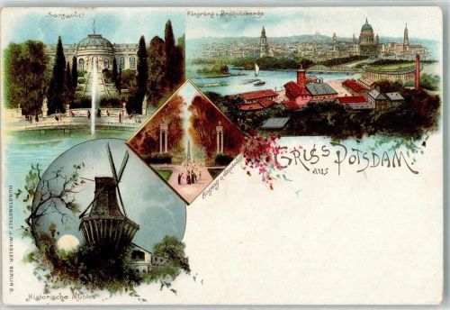 Potsdam Schloß Sanssouci Historische Mühle
