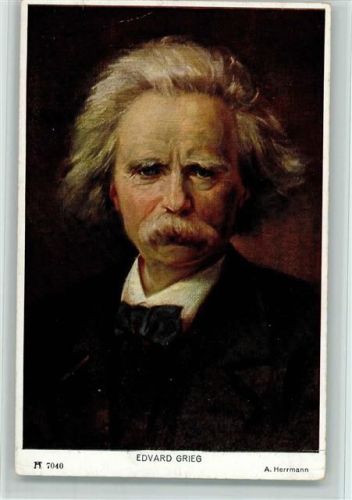 Gemälde von Herrmann - Advard Grieg - Ackermann Serie 705