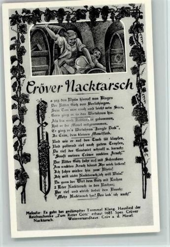 Kröv Gedicht Cröver Nacktarsch Weinreben