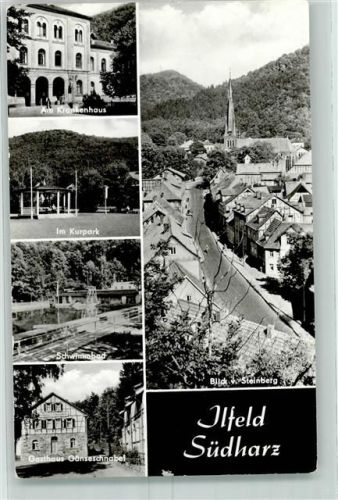 Ilfeld Krankenhaus Kurpark Schwimmbad Gasthaus Gänseschnabel