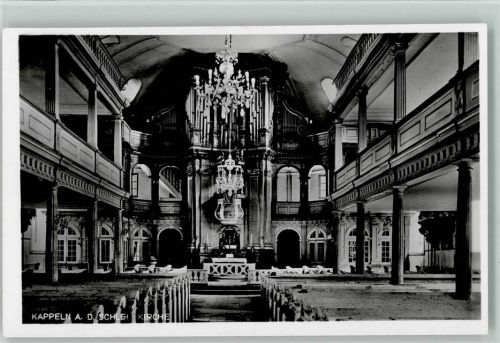 Kappeln Kirche Innenansicht Orgel