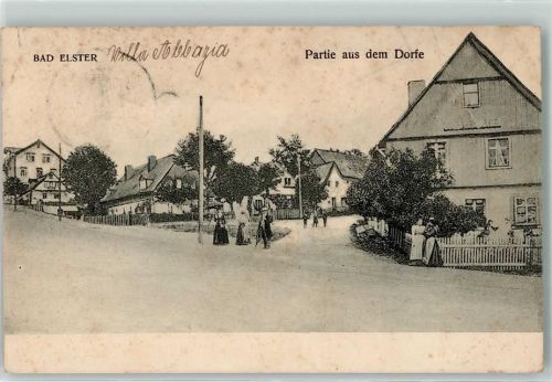 Bad Elster 1907 Dorfmitte