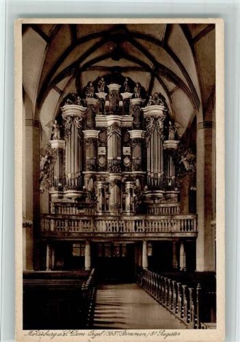 Merseburg 1932 Dom Orgel 558 Stimmen AK