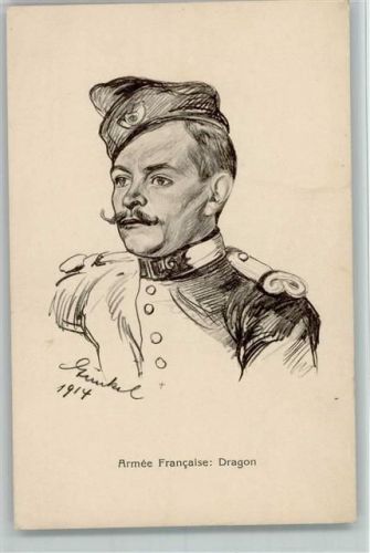 REX Serie 23-9 Armee Francaise: Dragon Soldat 1914 AK