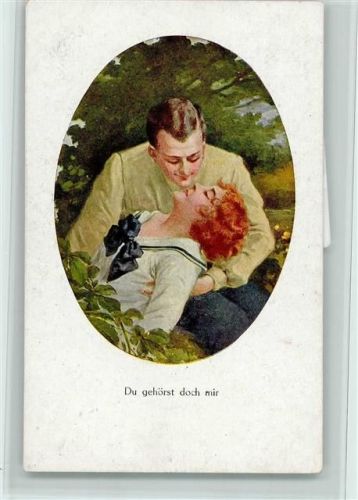 Liebespaar - du gehörst doch mir , gute Erhaltung AK