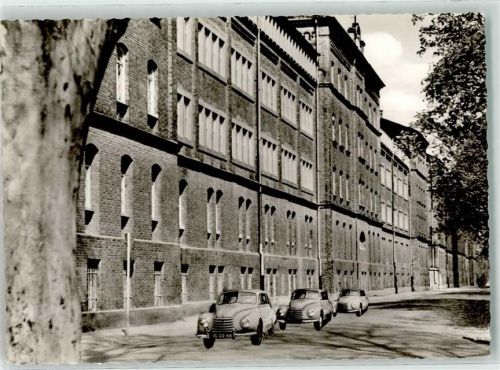 Ingolstadt Verwaltungsgebäude der Auto-Union Fotomontage