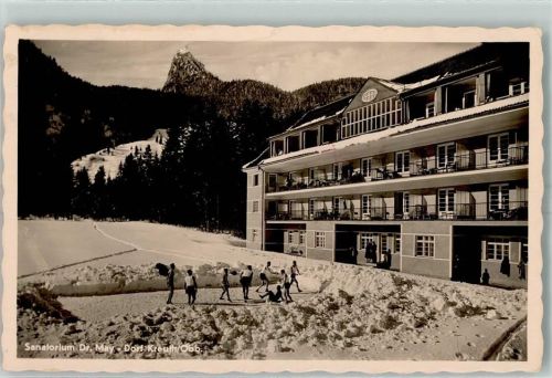 Kreuth Waldsanatorium Dr. May Winter Spiel