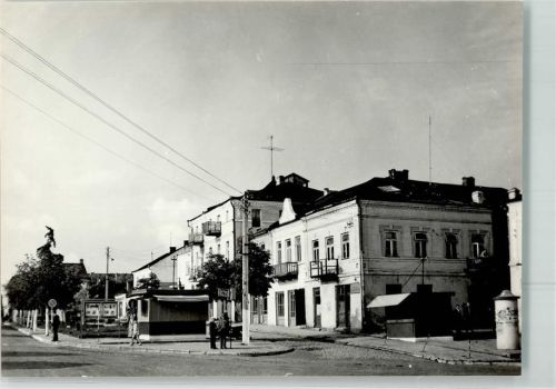 Grubeschow Plac Wolnosci Litfaßsäule