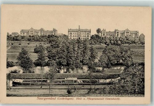 Sarreguemines Heil- u. Pflegeanstalt Binnenschiff