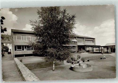67483 W6736 Edesheim , Pfalz 1962 Foto AK Neue Schule