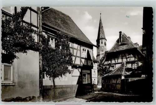 Bad Windsheim Alter Winkel in der Eisengasse