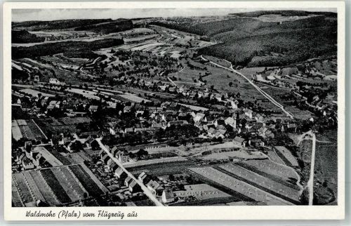 66914 W6797 Waldmohr - Fliegeraufnahme des Ortes