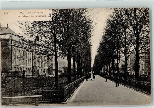 Köln Altstadt-Süd 101 1907 Ubierring mit Maschinenbauschule