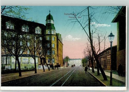 Insterburg Tschernjachowsk Gebrauchsspuren Dessauer Hof