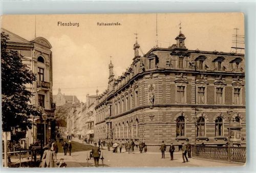 Flensburg Rathausstraße Gasthaus-Cafe