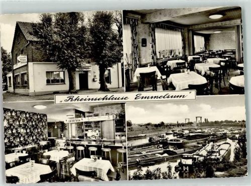 46562 W4223 Emmelsum - Gasthaus Wissenberg-Ridderskamp Rheinschleuse