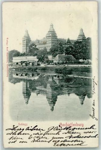 Aschaffenburg 1898 Schloss